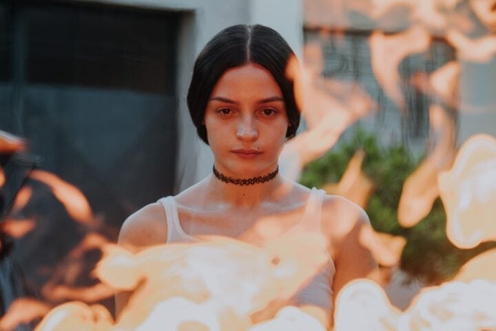 The Virgin of the Quarry Lake